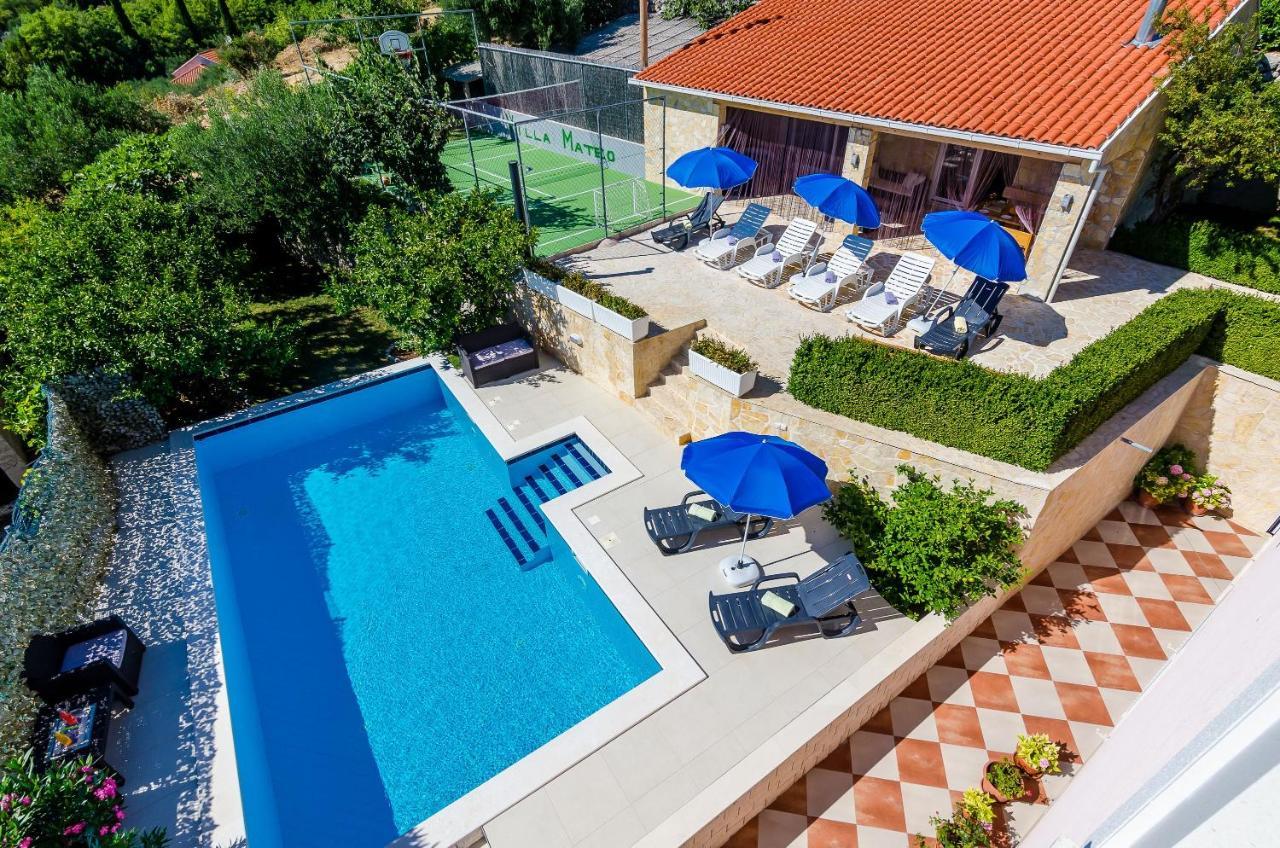 Villa Mateo With Private Pool Gruda 外观 照片