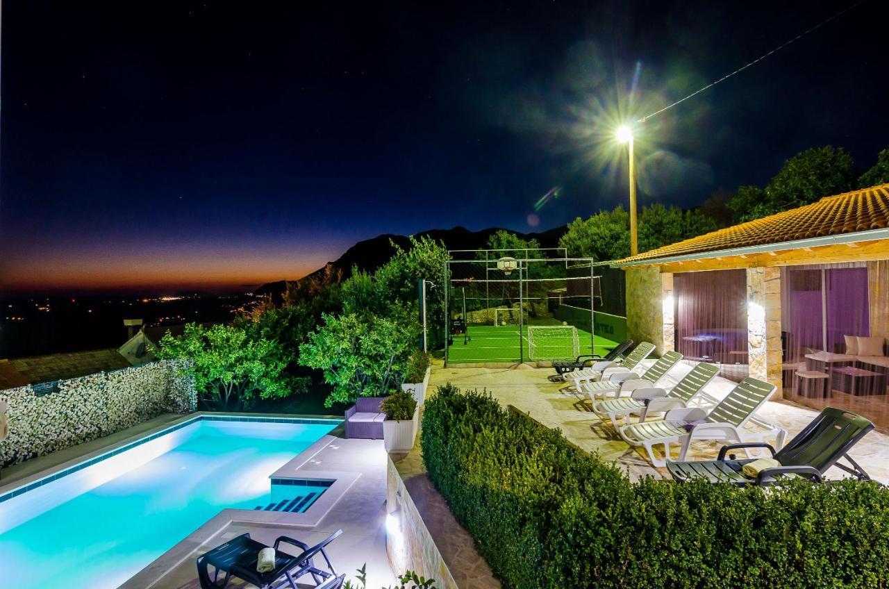 Villa Mateo With Private Pool Gruda 外观 照片