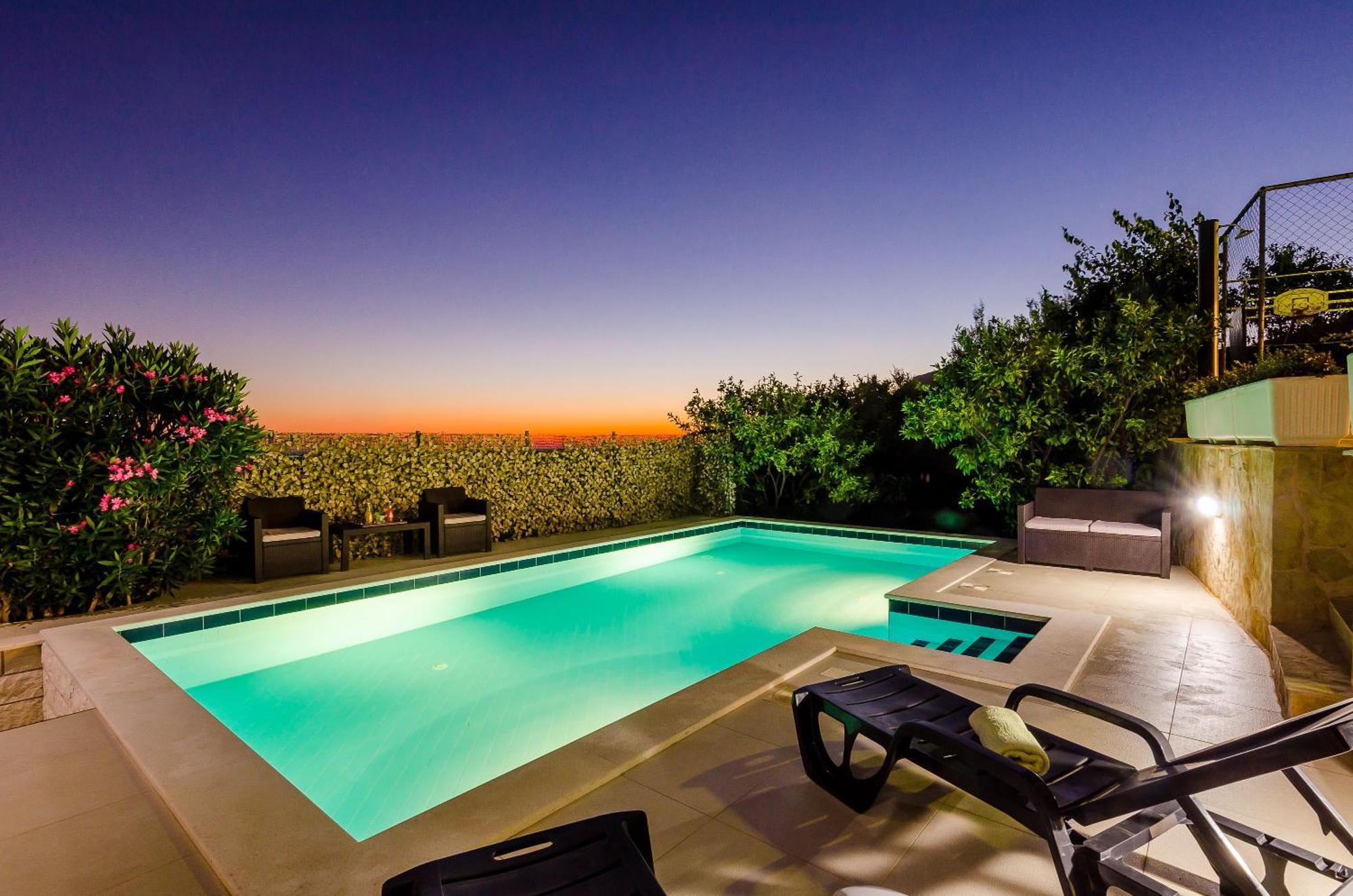 Villa Mateo With Private Pool Gruda 外观 照片