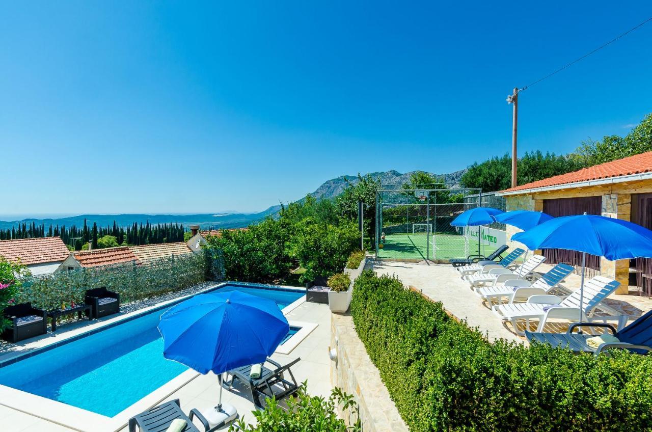 Villa Mateo With Private Pool Gruda 外观 照片